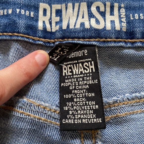 Rewash High Ride Jeans - Picture 2 of 8